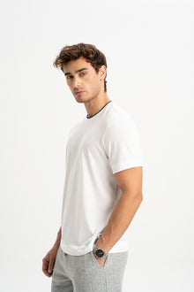 GÜLPINAR Beyaz Kısa Kollu T-Shirt