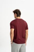 GEDİK Bordo Kısa Kollu T-Shirt