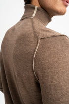 LAPSEKİ Vizon Yün Balıkçı Yaka Uzun Kollu Kazak