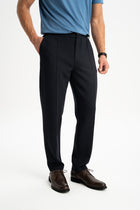 TONGURLU Lacivert Örme Chino Pantolon