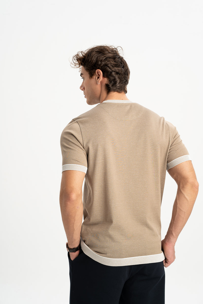 TAMİŞ Vizon Kısa Kollu T-Shirt