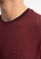 GÜLPINAR Bordo Kısa Kollu T-Shirt