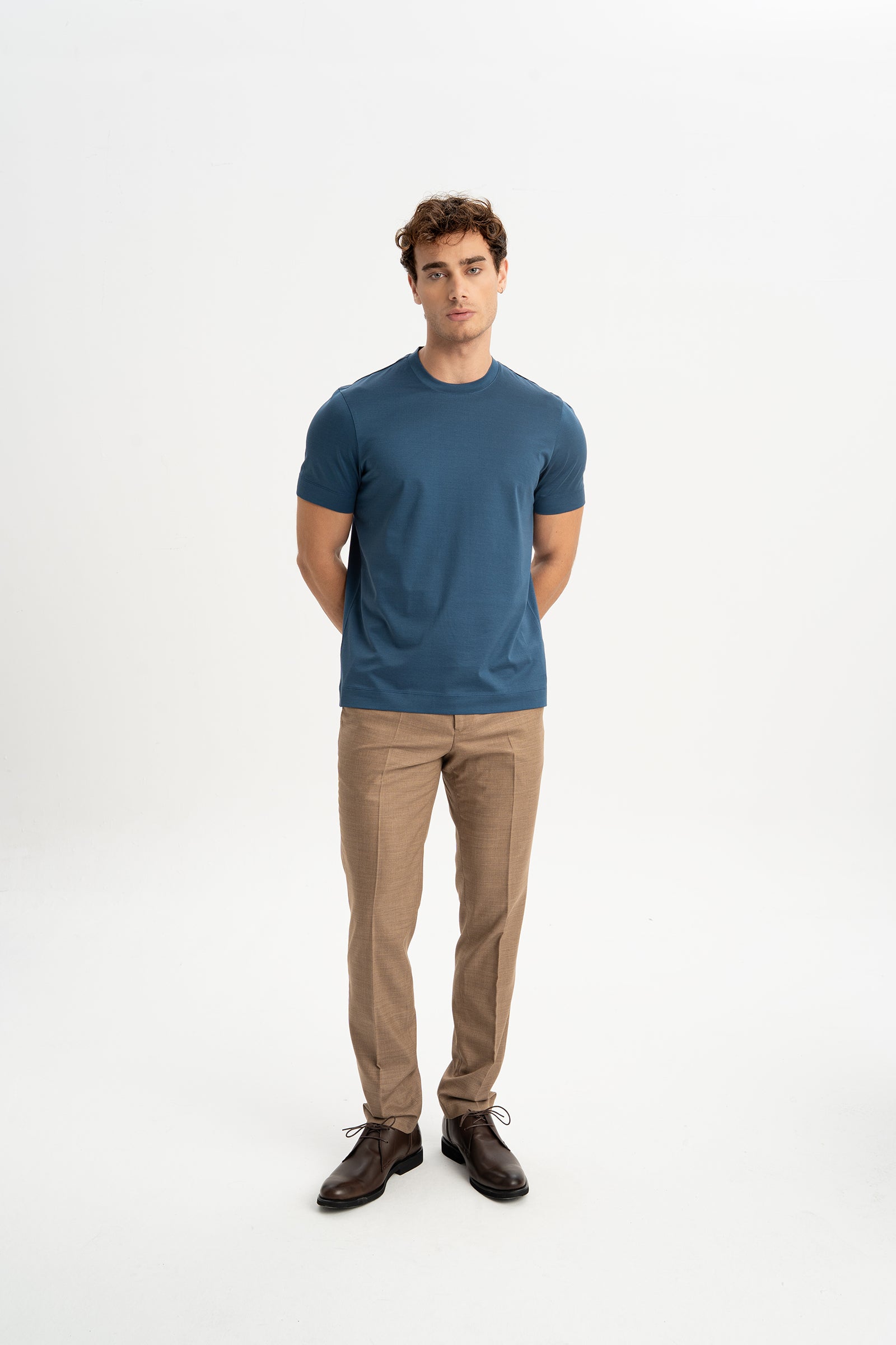 DÜMREK Havacı Merserize Kısa Kollu T-Shirt