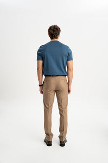 GERLENGEÇ Kum Yün Karışımlı Chino Pantolon