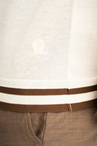 YALOVA Ekru Kısa Kollu Polo Shirt