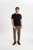 GEDİK Siyah Kısa Kollu T-Shirt