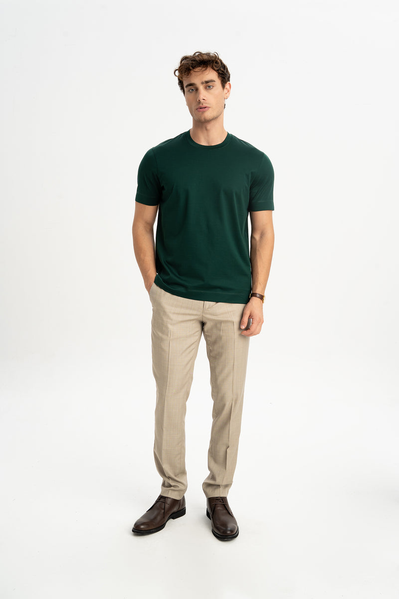 DÜMREK Nefti Merserize Kısa Kollu T-Shirt