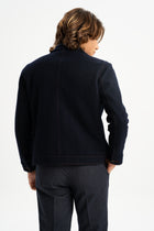 ASSOS Lacivert Yünlü Astarlı Ceket