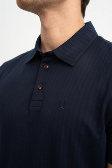 BELEN Lacivert Merserize Kısa Kollu Polo Shirt