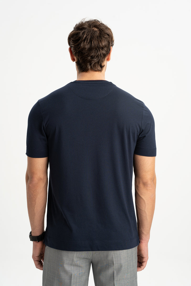 GÜLPINAR Lacivert Kısa Kollu T-Shirt