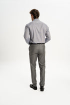 GERLENGEÇ Gri Yün Karışımlı Chino Pantolon