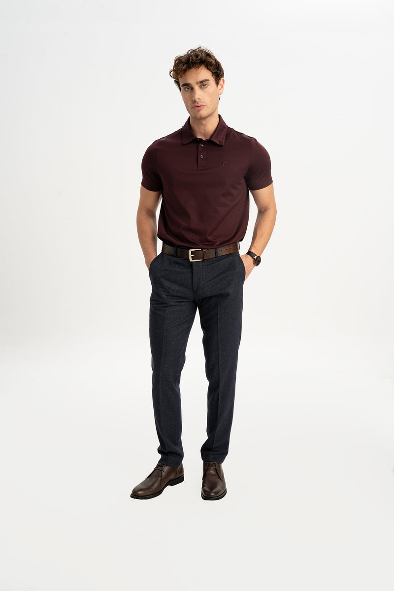 DANİŞMENT Lacivert Viskon Karışımlı Chino Pantolon