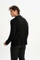 DEREOBA Siyah Triko Blazer Ceket için ayrıntıları görüntüleyin DEREOBA Siyah Triko Blazer Ceket