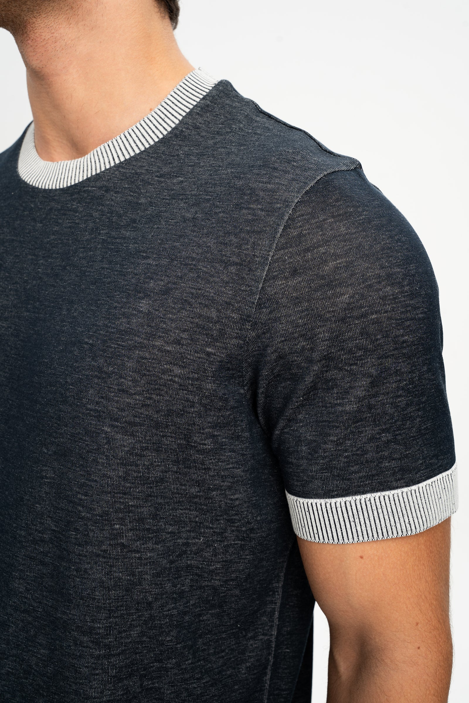 TAMİŞ Lacivert Kısa Kollu T-Shirt