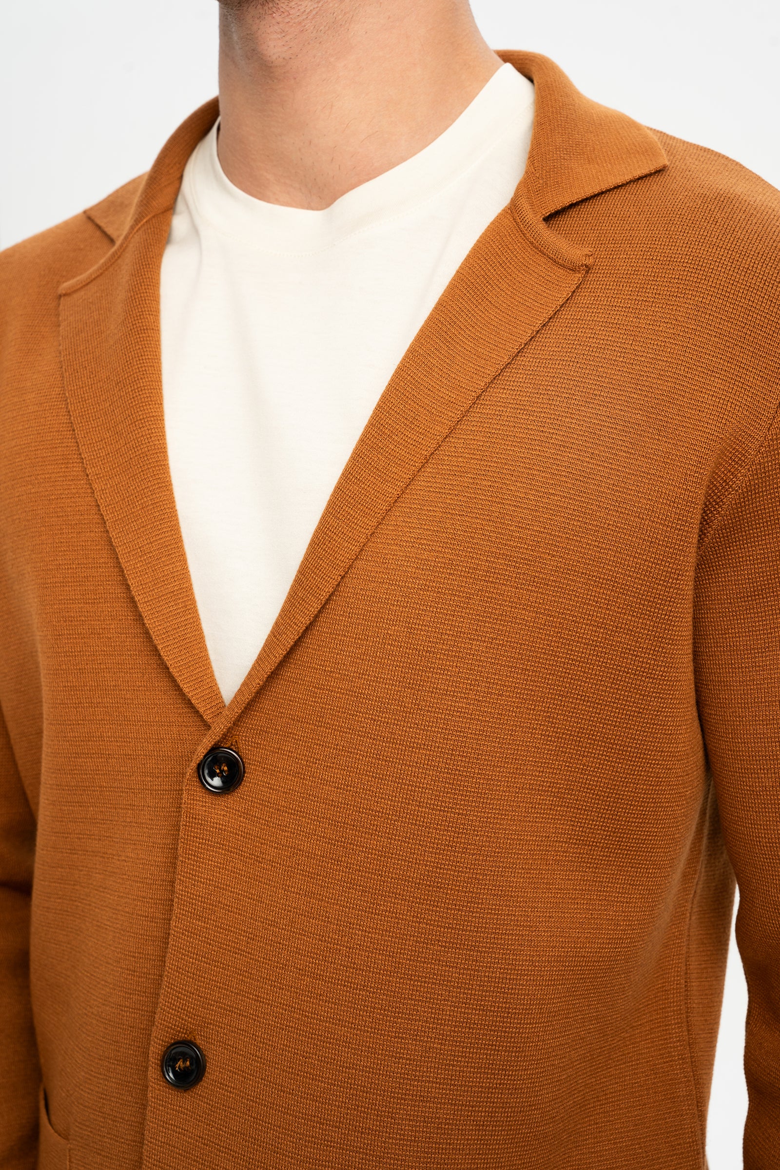 DEREOBA Tarçın Triko Blazer Ceket