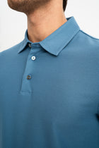 BOZALAN Havacı Merserize Uzun Kollu Polo Shirt