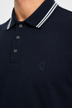 BELEVİ Lacivert Merserize Pike Çizgi Detaylı Polo Shirt