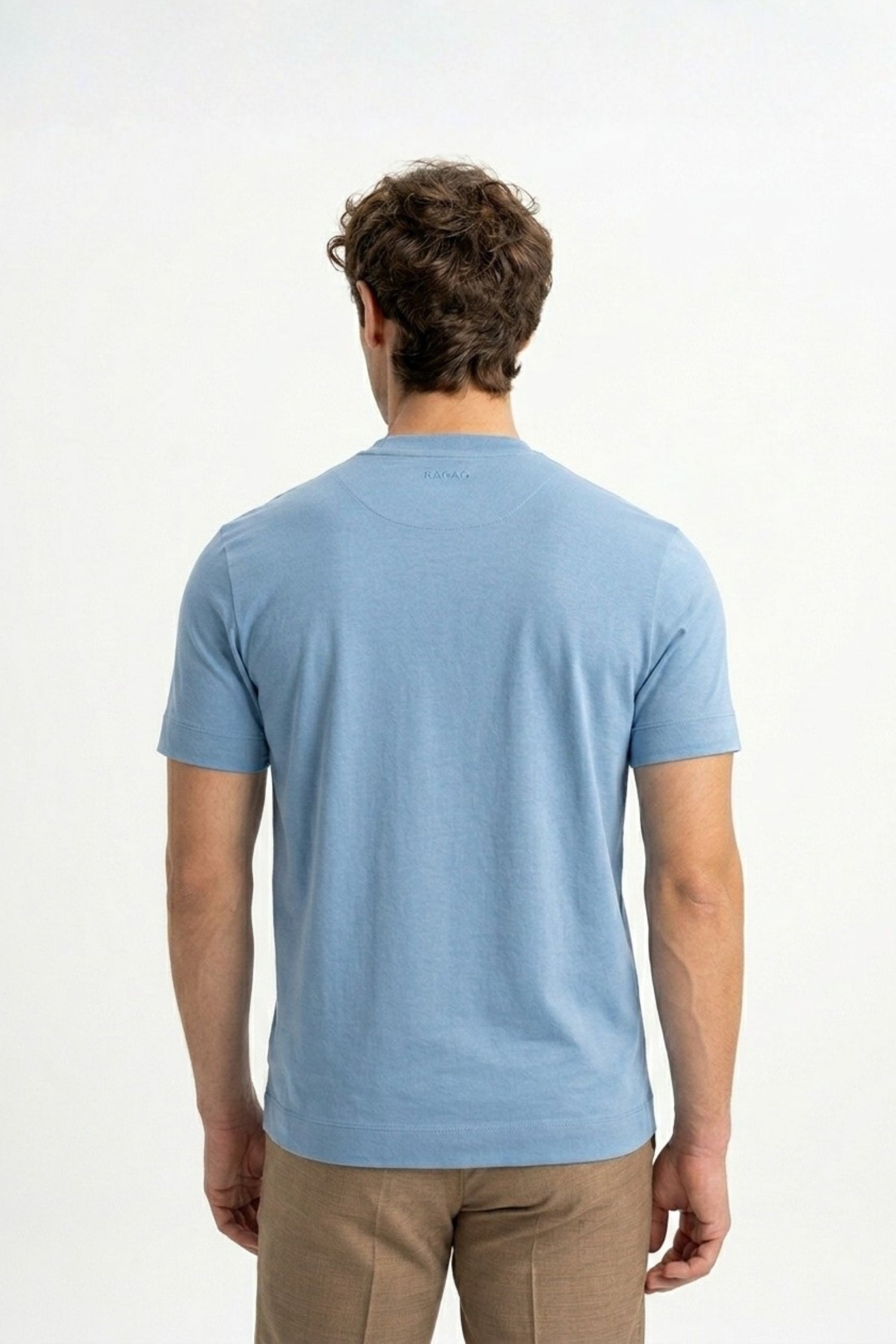 DÜMREK Black Mercerized Short Sleeve T-Shirt