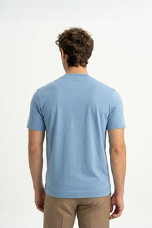 DÜMREK Black Mercerized Short Sleeve T-Shirt