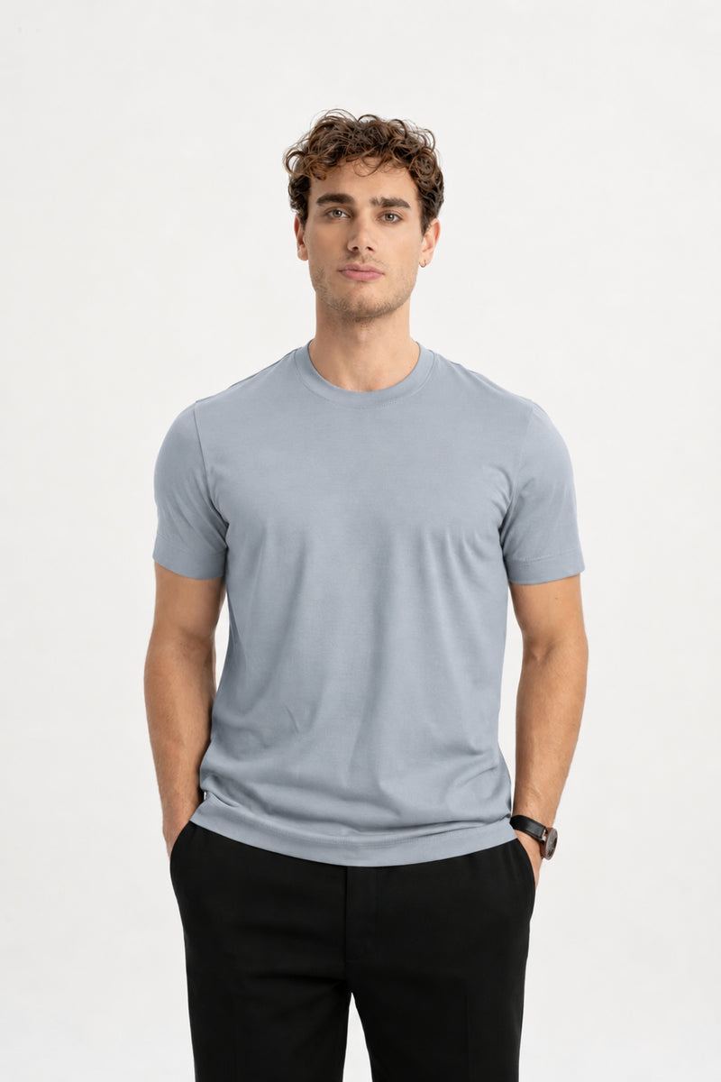DÜMREK Taş Merserize Kısa Kollu T-Shirt