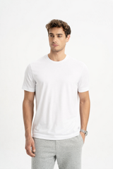 GEDİK Beyaz Kısa Kollu T-Shirt