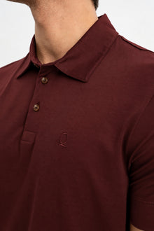 MİSVAK Bakır Merserize Kısa Kollu Polo Shirt