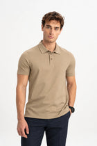 MİSVAK Safari Merserize Kısa Kollu Polo Shirt