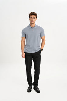 MİSVAK Taş Merserize Kısa Kollu Polo Shirt