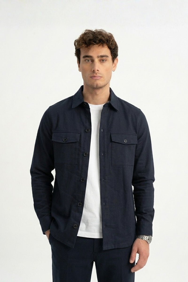 KOZLU Camel Wool Lined Checkered Jacket