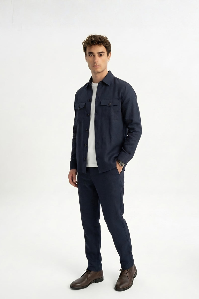 KOZLU Camel Wool Lined Checkered Jacket