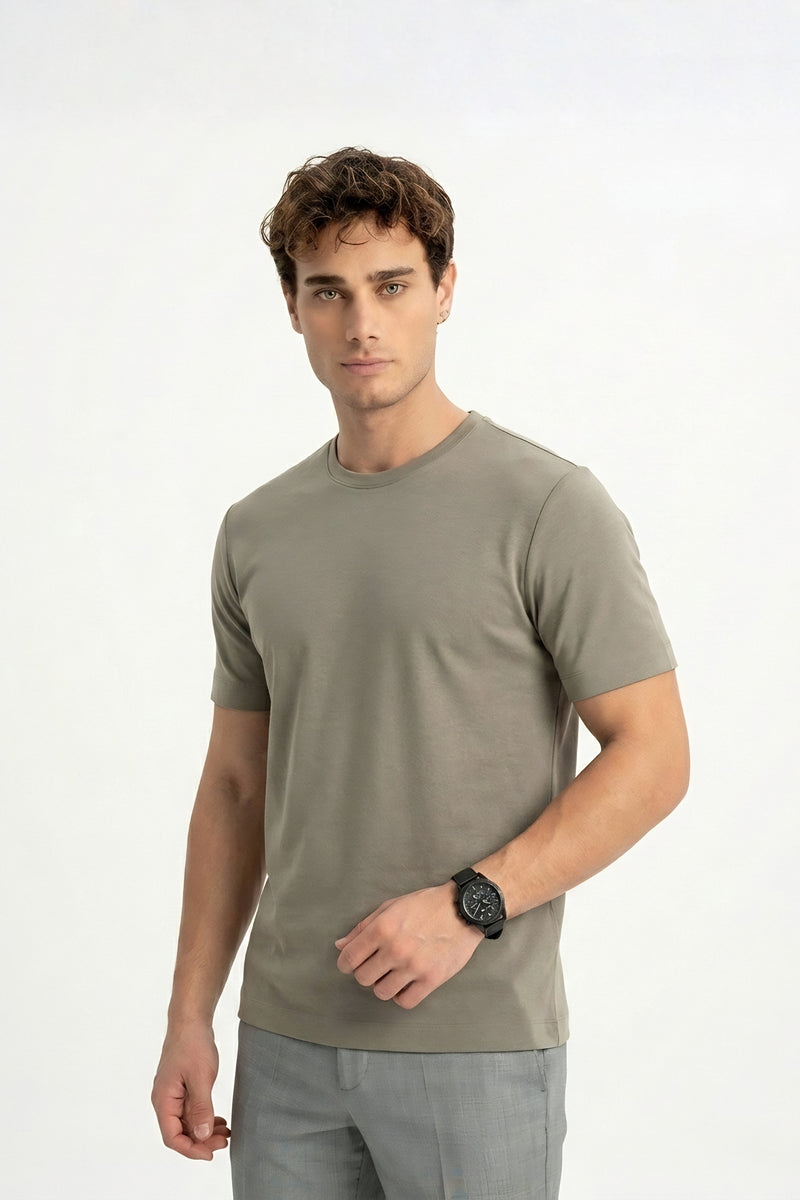GEDİK Black Short Sleeve T-Shirt