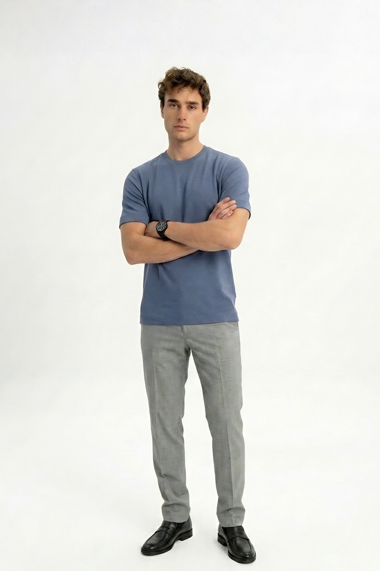 GEDİK Black Short Sleeve T-Shirt