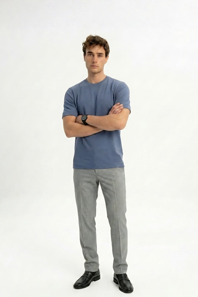 GEDİK Black Short Sleeve T-Shirt