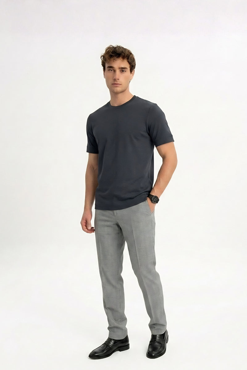 GEDİK Black Short Sleeve T-Shirt