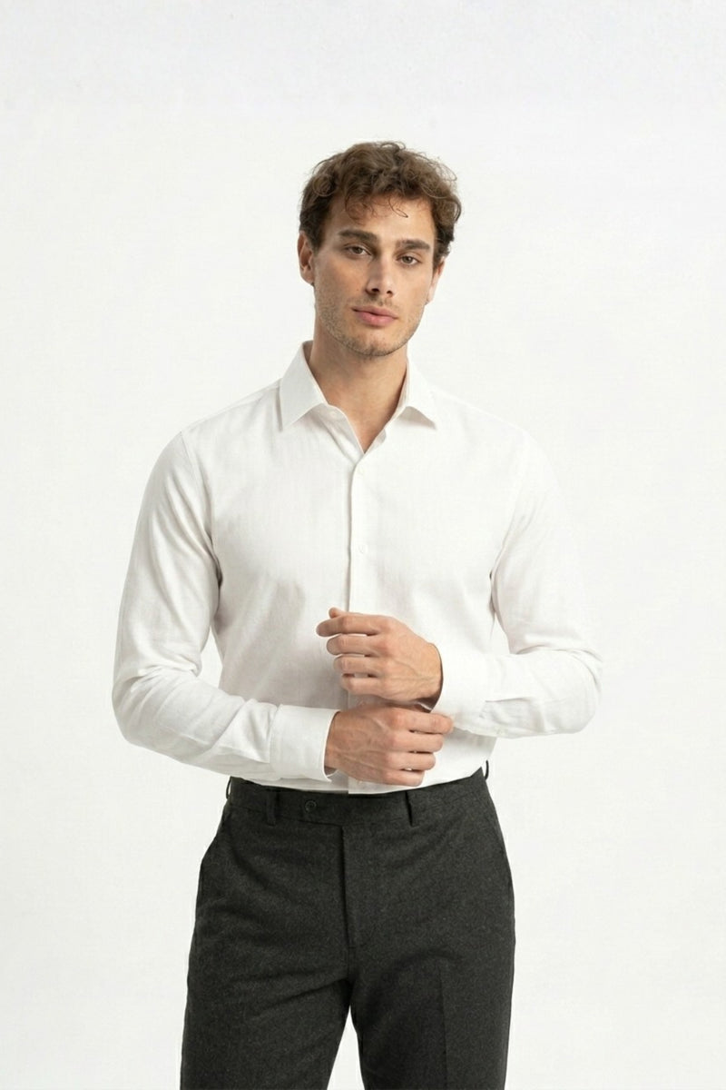 KOZLU Camel Wool Lined Checkered Jacket