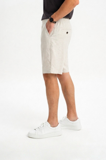 TORBALI Naturel Keten Chino Şort