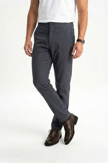 TONGURLU Light Brown Knitted Chino Trousers