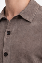 KOZLU Camel Wool Lined Checkered Jacket